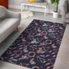 dreamcatcher pattern print area rug living room rug
