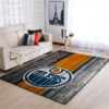 Edmonton Oilers Area Rug NHL Area Rug Bathroom Rugs Indoor Rugs Rectangle Carpet 4 edmonton oilers rug living room carpet regtangle carpet floor decor home decor ver 143