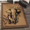 elephant area rugs elephant the world rug