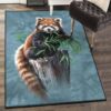 fox rug living room rugs