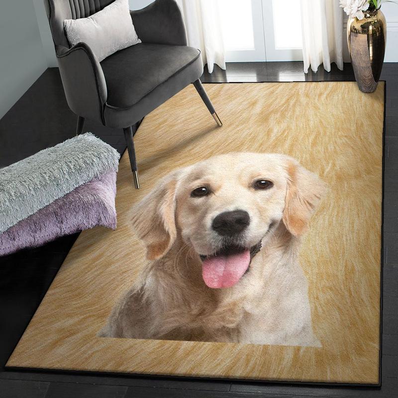 Golden Retriever Dog Area Rugs Golden Retriever Rug