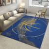 golden state warriors rug living room carpet regtangle carpet floor decor home decor ver 317