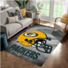 green bay packers area rug bath rug floor rug regtangle carpet home decor ver 682