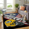 Green Bay Packers Rug NFL Area Rug Dining Room Rug Indoor Rug Rectangle Carpet 3 green bay packers carpet bath rug floor rug regtangle carpet home decor ver 706