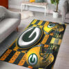 green bay packers rug bath rug floor rug regtangle carpet home decor ver 721