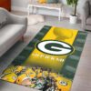 green bay packers rug bath rug floor rug regtangle carpet home decor ver 726