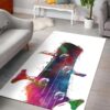 guitar 5 area rug living room rugs