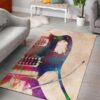 Guitar Instrument Area Rug Living Room Rug 4 guitar instrument area rug living room rug