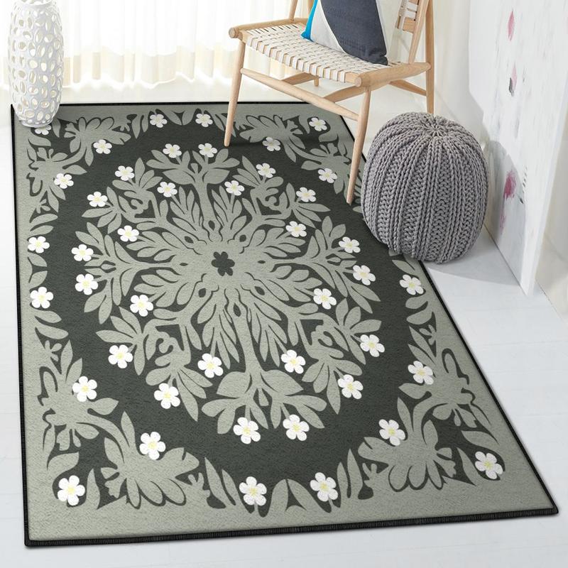 Hawaii Area Rugs For Living Room Hawaiian Flower Rug