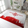 houston rockets rug living room carpet regtangle carpet floor decor home decor ver 350