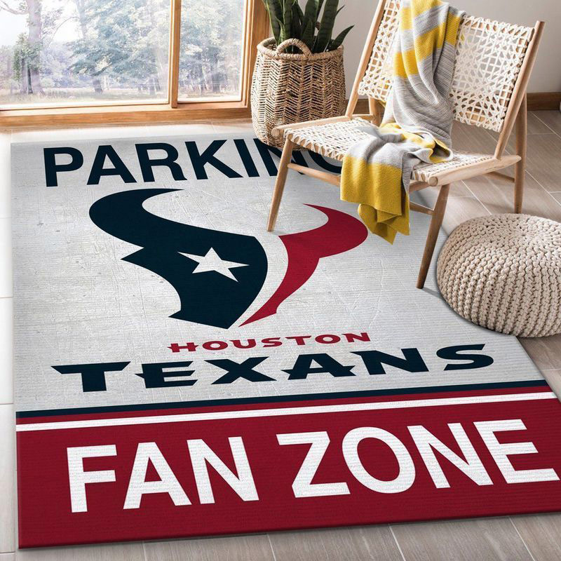 Houston Texans Rug NFL Area Rug Living Room Area Rug Indoor Rug Rectangle Carpet