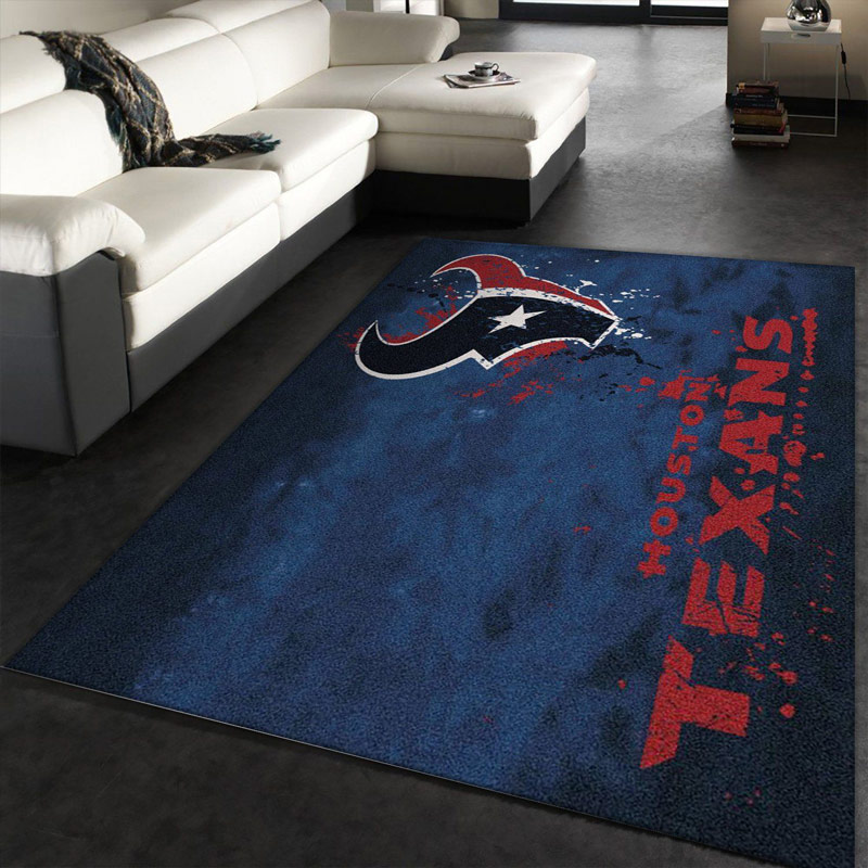Houston Texans Rug NFL Area Rug Bathroom Rugs Indoor Rug Rectangle Carpet