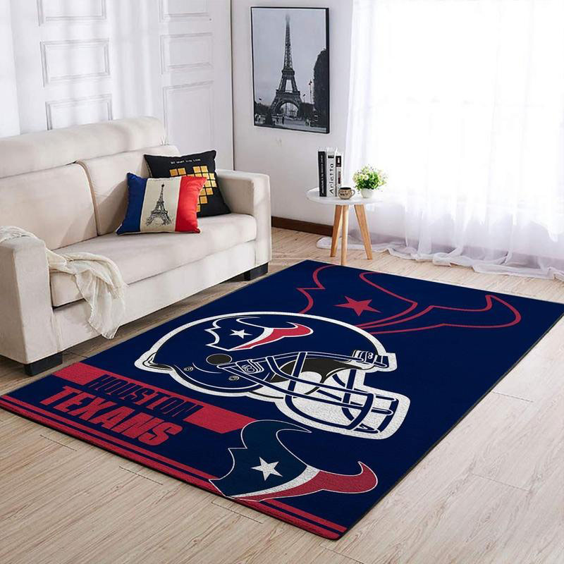 Houston Texans Rug NFL Area Rug Bathroom Rug Indoor Indoor Rugs Rectangle Carpet