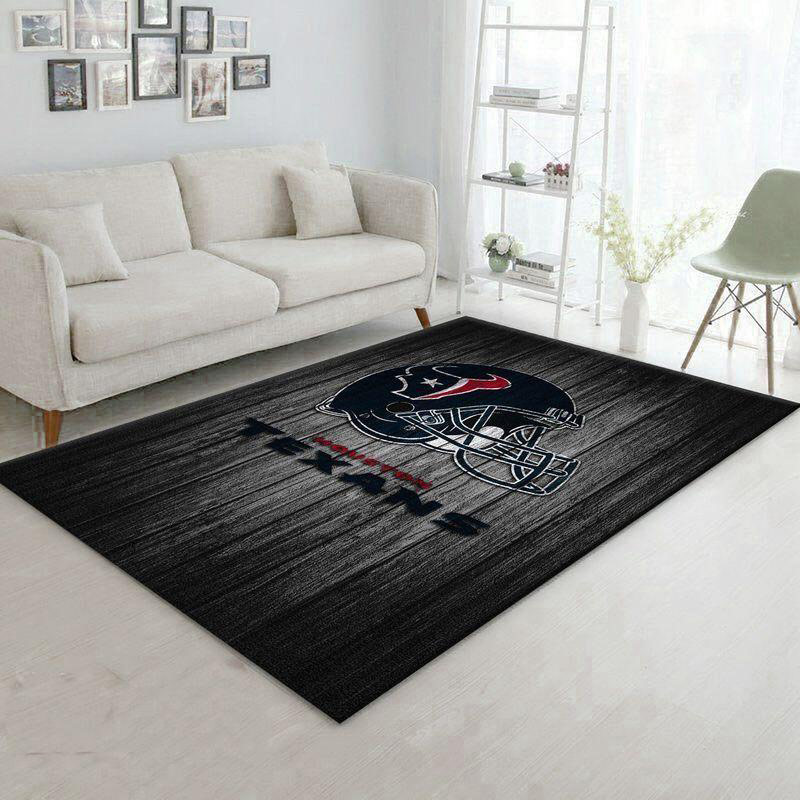 Houston Texans Rug NFL Area Rug Bedroom Area Rug Indoor Indoor Rugs Rectangle Carpet