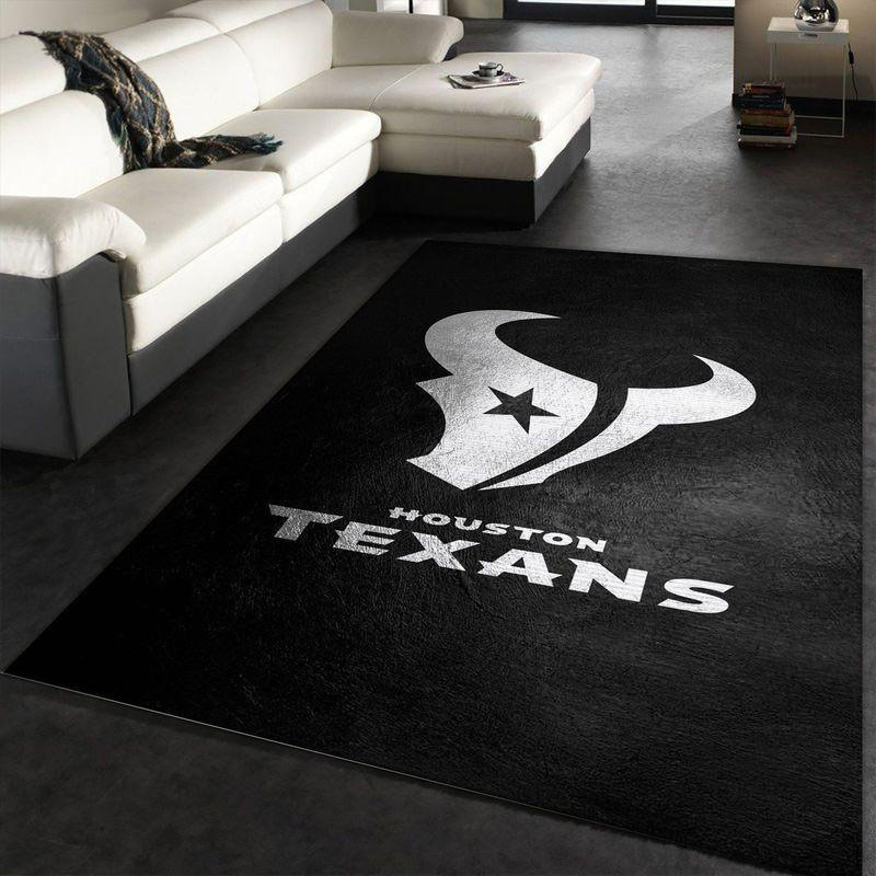 Houston Texans Area Rug NFL Area Rug Living Room Area Rug Indoor Rugs Rectangle Carpet
