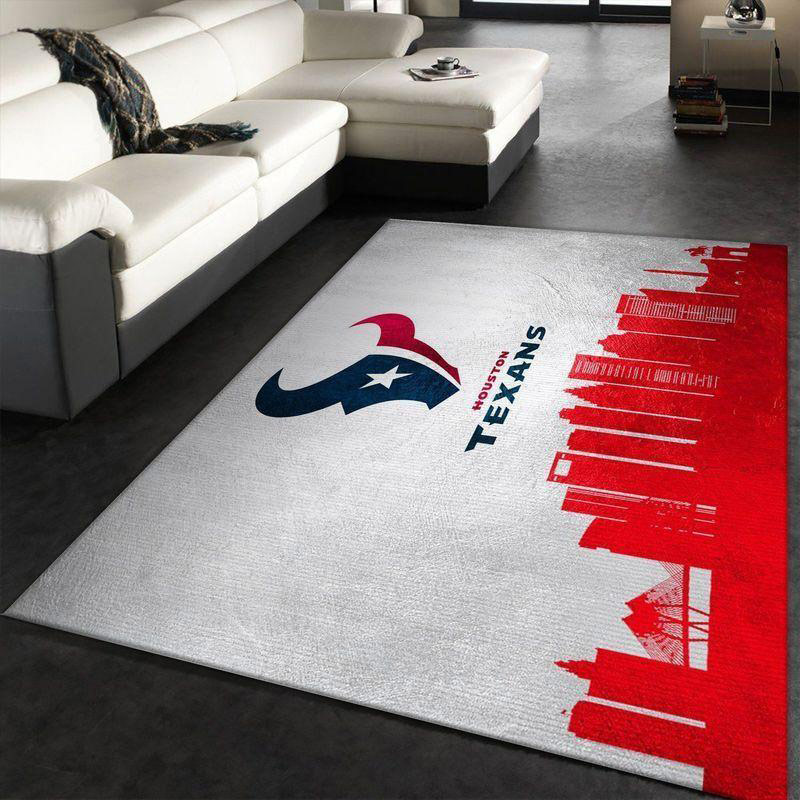 Houston Texans Rug NFL Area Rug Bathroom Rugs Indoor Rugs Rectangle Carpet