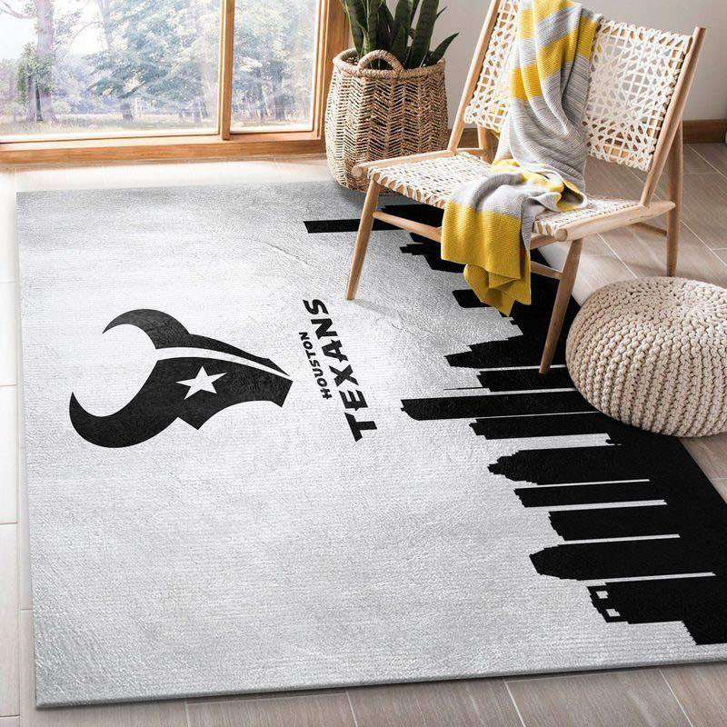 Houston Texans Area Rug NFL Area Rug Dining Room Rugs Indoor Indoor Rugs Rectangle Carpet
