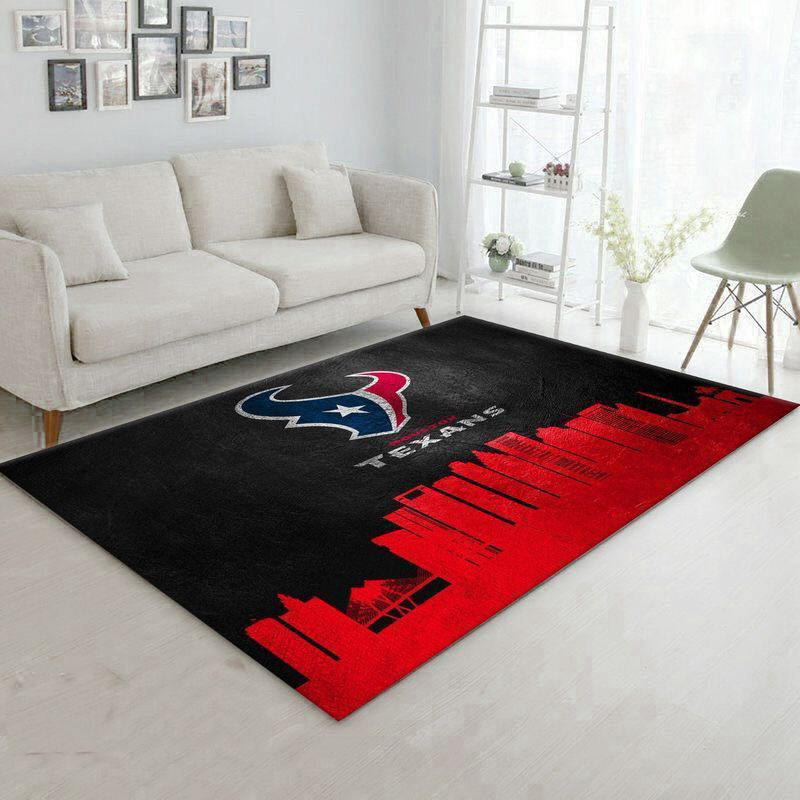 Houston Texans Rug NFL Area Rug Kitchen Rug Indoor Rugs Rectangle Carpet