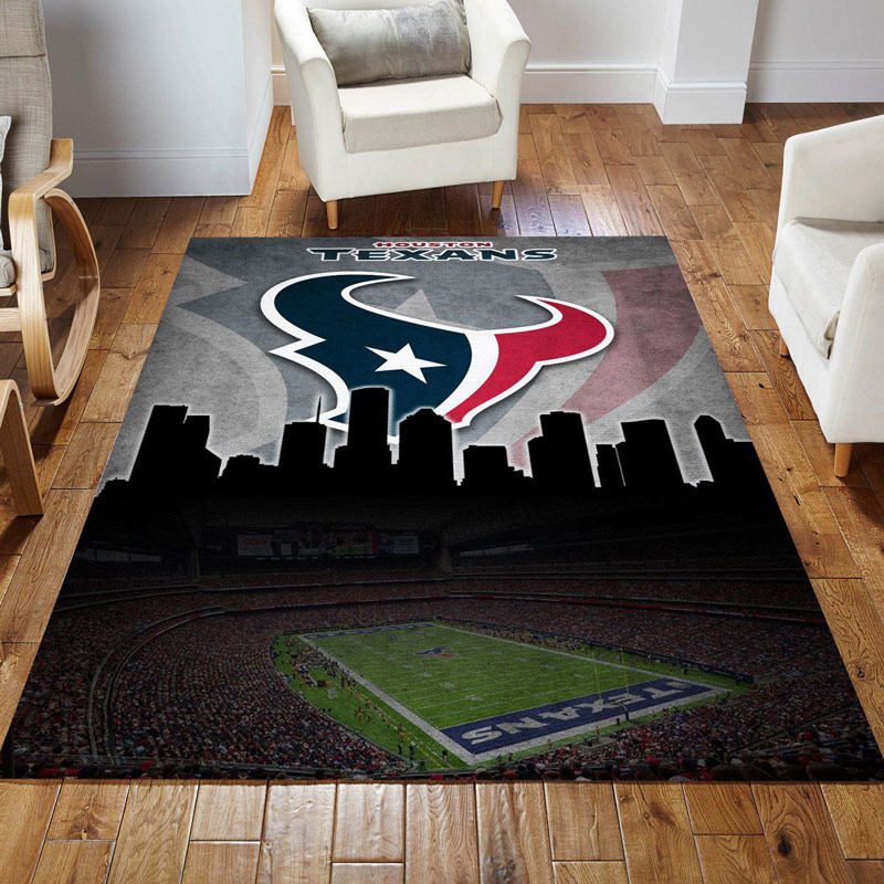 Houston Texans Rug NFL Area Rug Kitchen Rug Indoor Rug Rectangle Carpet