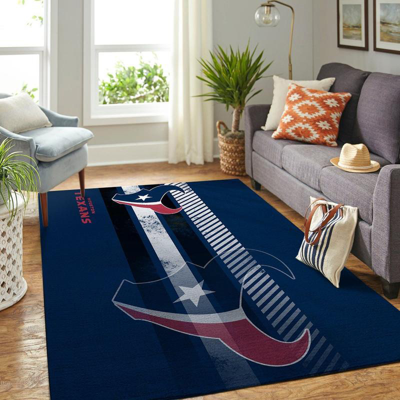 Houston Texans Rug NFL Area Rug Kitchen Rug Indoor Rug Rectangle Carpet