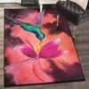 hummingbird art decor rug hummingbird rug