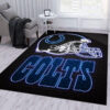 indianapolis colts area rug living room rug floor rug regtangle carpet home decor ver 844