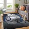 indianapolis colts carpet bathroom rug floor rug regtangle carpet home decor ver 854