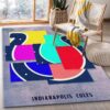indianapolis colts carpet bathroom rug floor rug regtangle carpet home decor ver 859