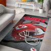 kansas city chiefs rugs living room rug floor rug regtangle carpet home decor ver 1007