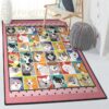 kitten area rugs for living room cats rug