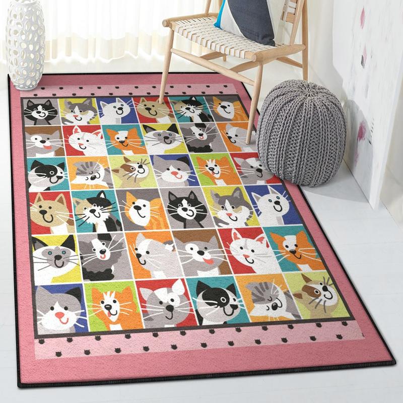 Kitten Area Rugs For Living Room Cats Rug