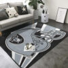 las vegas raiders area rug oakland raiders carpet living room rug floor rug regtangle carpet home decor ver 1010