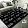 las vegas raiders area rug oakland raiders rug bathroom rug floor rug regtangle carpet home decor ver 1013