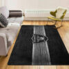 las vegas raiders area rug oakland raiders rug bathroom rug floor rug regtangle carpet home decor ver 1014