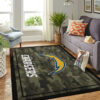 los angeles chargers carpet bathroom rug floor rug regtangle carpet home decor ver 1119