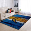 los angeles chargers rug bathroom rug floor rug regtangle carpet home decor ver 1135