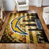 los angeles chargers rug living room rug floor rug regtangle carpet home decor ver 1144