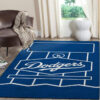 Los Angeles Dodgers Area Rug MLB Area Rug Bathroom Rug Indoor Indoor Rug Rectangle Carpet 4 los angeles dodgers rug living room carpet regtangle carpet floor decor home decor ver 183