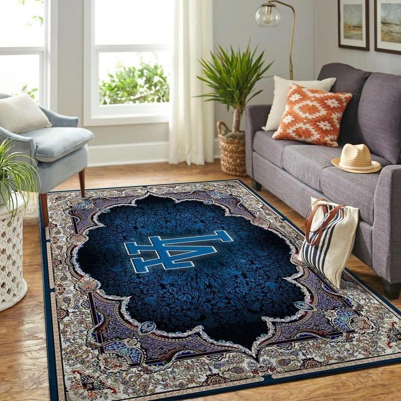 Los Angeles Dodgers Area Rug MLB Area Rug Living Room Area Rug Indoor Rug Rectangle Carpet