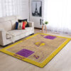 los angeles lakers rug living room carpet regtangle carpet floor decor home decor ver 435