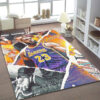 los angeles lakers rug living room carpet regtangle carpet floor decor home decor ver 446