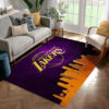 Los Angeles Lakers Rug NBA Area Rug Bedroom Rug Indoor Indoor Rugs Rectangle Carpet 3 los angeles lakers rug living room carpet regtangle carpet floor decor home decor ver 457
