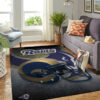 los angeles rams area rug living room rug floor rug regtangle carpet home decor ver 1162