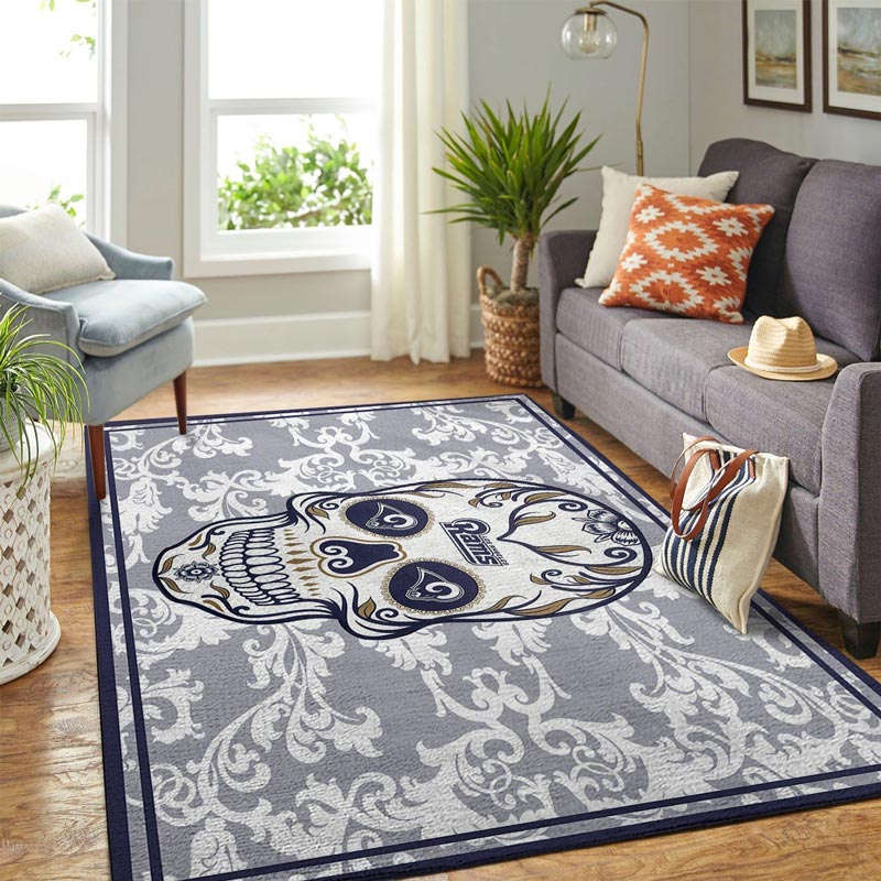 Los Angeles Rams Rug NFL Area Rug Kitchen Rug Indoor Indoor Rugs Rectangle Carpet