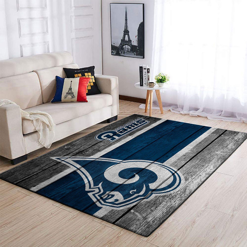 Los Angeles Rams Area Rug NFL Area Rug Kitchen Rug Indoor Rugs Rectangle Carpet