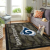 los angeles rams carpet living room rug floor rug regtangle carpet home decor ver 1201