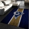 los angeles rams rug bathroom rug floor rug regtangle carpet home decor ver 1208