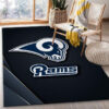los angeles rams rug bathroom rug floor rug regtangle carpet home decor ver 1215