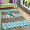 miami dolphins area rug living room rug floor rug regtangle carpet home decor ver 1240