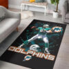 miami dolphins carpet living room rug floor rug regtangle carpet home decor ver 1261